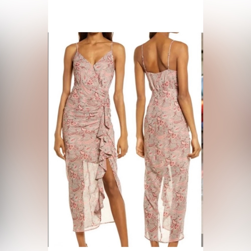 Floret Studios Floral Wedding Guest Dress